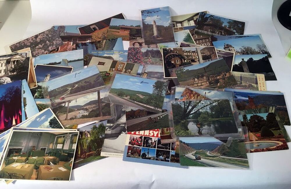 Mixed lot of 78 Vintage PENNSYLVANIA Postcards 1930s-1980s